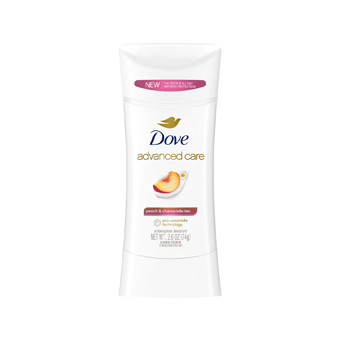 استیک ضد تعریق داو مدل Peach & Chamomile Tea وزن 74 گرم