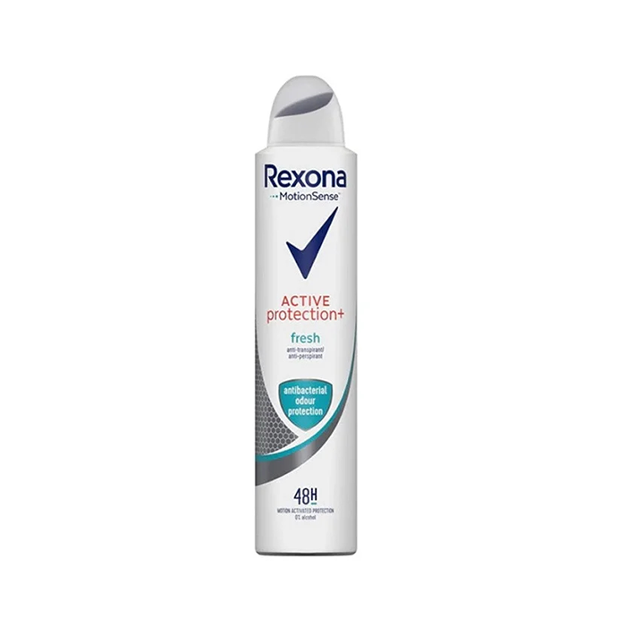 اسپری ضد تعریق زنانه رکسونا مدل ACTIVE protection+ fresh حجم 200 میل