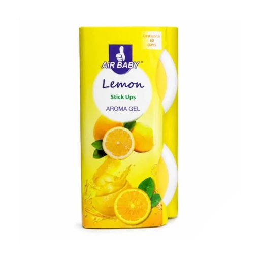خوشبو کننده هوا ژله ای ایر بیبی رایحه لیمو بسته 2 عددی 60 گرم