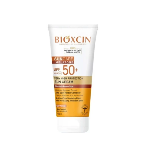 ضدآفتاب بی رنگ بیوکسین مدل ضدلک SPF50 حجم 150 میلی لیتر اورجینال ترکیه