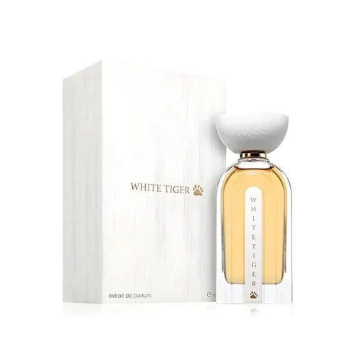 عطر ادکلن احمد المغربی مدل وایت تایگر حجم 100 میلی‌لیتر