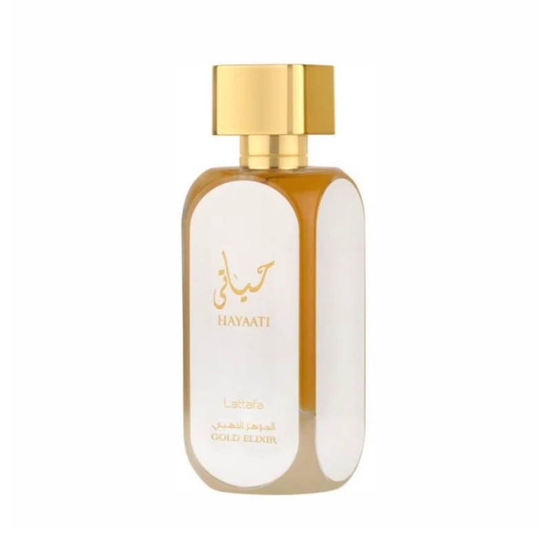 عطر ادکلن لطافه مدل حیاتی الجوهر الذهبی سفید 100 میل