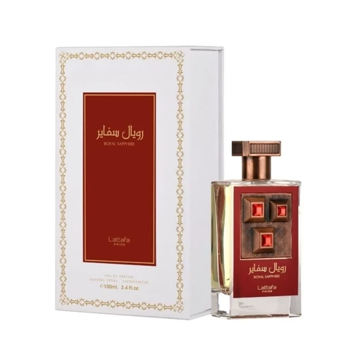 عطر ادکلن لطافه مدل رویال سفایر 100 میلی‌لیتر
