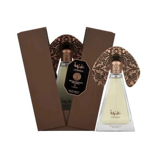 عطر ادکلن لطافه مدل غنوه Lattafa Ghinwa حجم 100 میلی‌لیتر