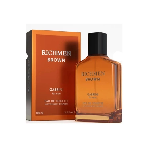 عطر ادکلن گابرینی مدل ریچ من براون حجم 100 میلی لیتر