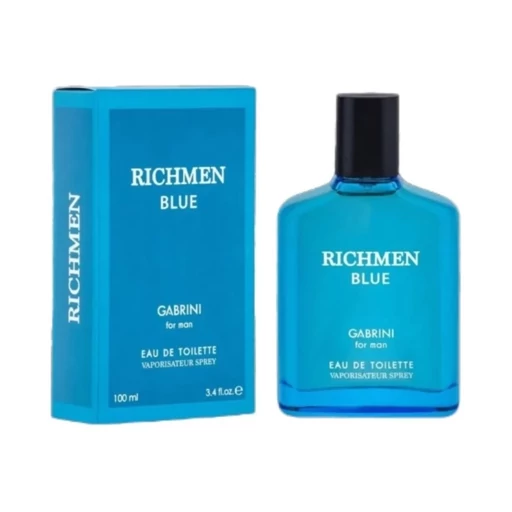 عطر ادکلن گابرینی مدل ریچ من بلو Gabrini Rich Man Blue حجم 100 میلی لیتر