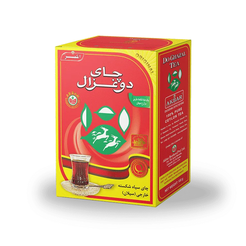 چای سیاه دوغزال قرمز ساده سیلان 500 گرم