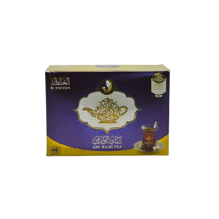 چای سیاه ساده سعدالدین ابورامی الخلطه بنفش STD 315 450 گرم