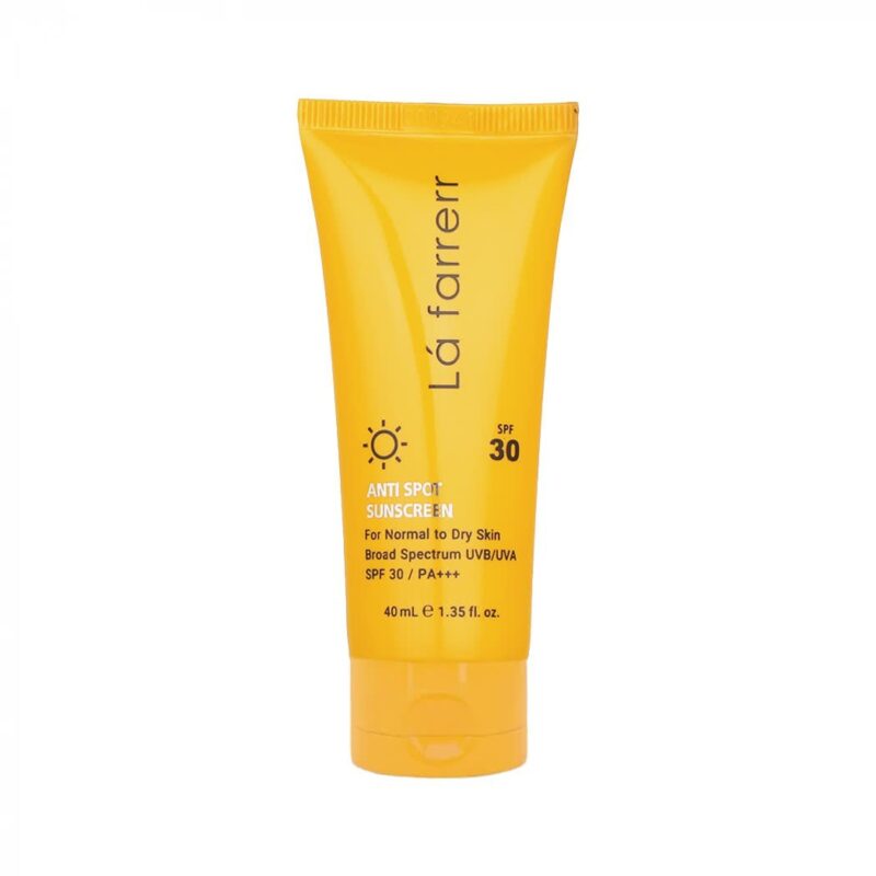 کرم ضد آفتاب لافارر مناسب پوست خشک و نرمال SPF30 حجم 40 میلی لیتر