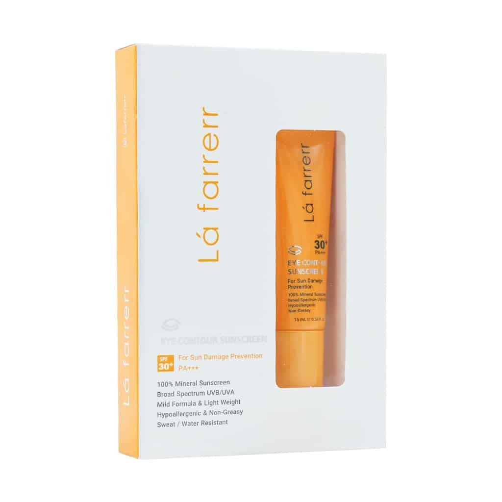 کرم ضدآفتاب دورچشم لافارر مدل مینرال SPF30
