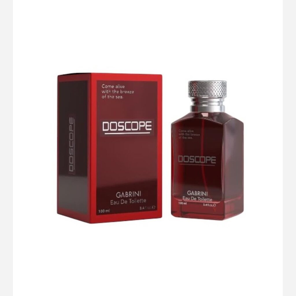 عطر ادکلن گابرینی مدل دوسکوپ قرمز حجم 100 میلی لیتر