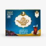 چای سیاه سعدالدین ابورامی مخلوط گل آبی STD 320 وزن 450 گرم