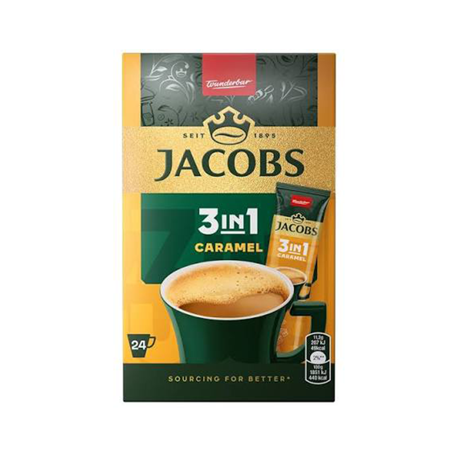 کافی میکس 3 در 1 جاکوبز گلد با طعم ملایم بسته 40 عددی قهوه فوری 3 در 1 جاکوبز بسته 40 عددی - Image 1